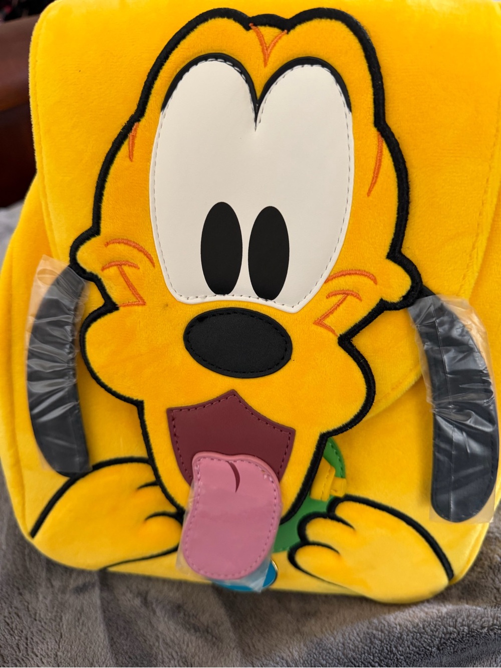 Disney 95th Anniversary Pluto Plush Mini Backpack - Yellow